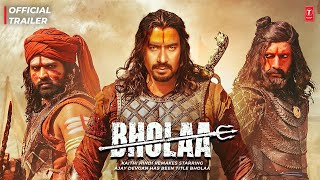 Bholaa Official Trailer | Bholaa | Ajay Devgn | Tabu | Bhushan Kumar | 30th March 2023 | Concept