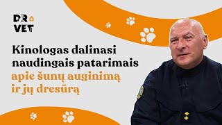 DR.VET | Kinologas dalinasi naudingais patarimais apie šunų auginimą ir jų dresūrą