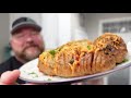 Air Fryer HASSELBACK POTATOES in The NINJA FOODI XL GRILL! | Ninja Foodi Smart XL Grill Recipes!