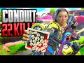 Conduit 22 KILLS and 5,000 Damage Apex Legends Gameplay Season 20