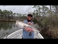 solo fishing under these backyard boat docks and marshes for my dinner ... catch clean cook