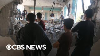 Israel attacks Gaza school where refugee families were sheltering, dozens killed