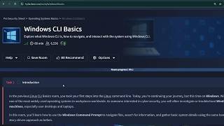 TryHackMe | Windows CLI Basics Room