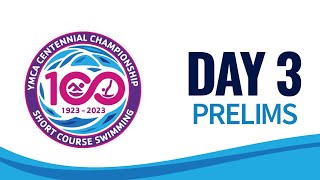 Day 3 Men's Prelims | 2023 YMCA National Swimming Championships