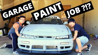 GARAGE PAINT JOB (Nissan S13.4) 240SX