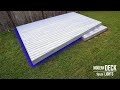 Building A Ground Level Deck with LED Lights l Composite Deck (part 2)