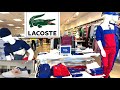 LACOSTE POLO SHIRTS 2 for $119 MIX MATCH At LACOSTE OUTLET | SHOPPING HAUL