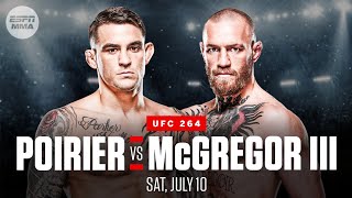 BREAKING! DUSTIN POIRIER VS. CONOR MCGREGOR 3 SET FOR UFC 264 ON JULY 10