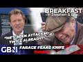 Nigel Farage FEARS threat of KNIFE ATTACK amid Reform UK conference - 'We're making noise!