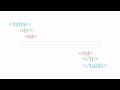 Creating HTML Table with Header, Row & Data Tag and Syntax Codes