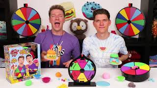 Collins Key plays the Mystery Wheel Challenge Game