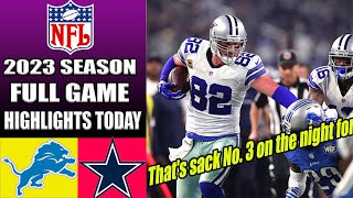 Cowboys vs Lions [FULL GAME] 12/30/23 | NFL HighLights TODAY 2023