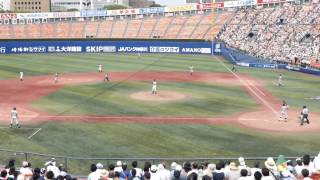 2014 7 27高校野球神奈川県大会準々決勝　横浜高校7回表の猛攻