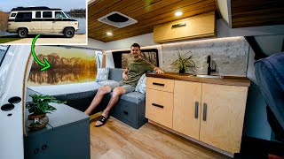 DIY ‘90s VAN to MODERN TINY HOME... The Entire Build