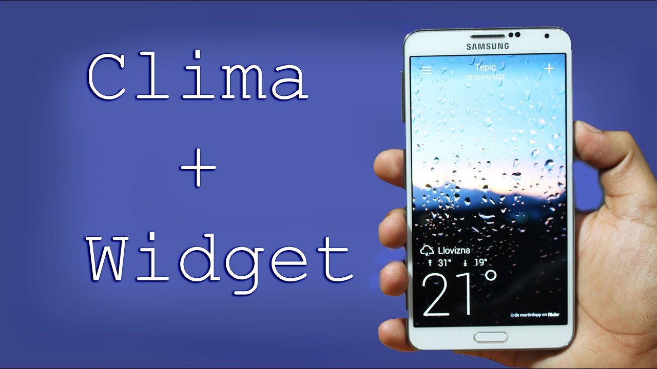 La Mejor Aplicacion Del Clima Android Descargar Pdf