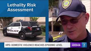 HPD dealing with an 'epidemic' of domestic violence, trying new initiative
