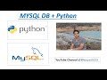 Python-MySQL | Inserting Data into SQL | Inserting Data to MySQL Table through Python Code | #mysql