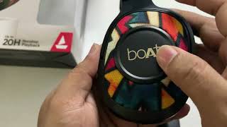 boAt Rockerz 550 Wireless Headset - (Telugu) Unboxing \u0026 Review