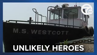 JW Westcott crew saves man from Detroit River for second time in a month