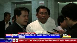 Caleg Gerindra Ajukan Uji Materi UU Pemilu