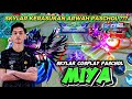 GAMEPLAY SKYLAR COSPLAY MIYA PASCHOL⁉️ML BEST SQUAD GAMEPLAY | MIYA TOP GLOBAL | MLBB