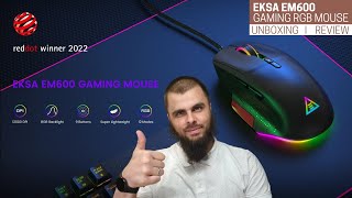 Best Budget Gaming Mouse Under $25 I EKSA EM600 Unboxing I Review I Gaming