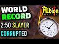 Corrupted Dungeon WORLD RECORD 2:50 - Albion Online