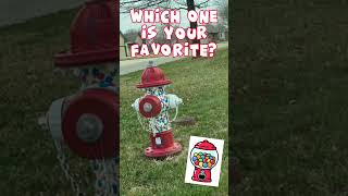 Small town ART 🎨 | painted fire hydrants Kechi, KS #art #painting #artpainting #starwars #minions