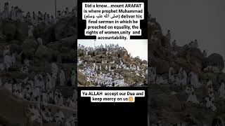 Mount Arafat | Mina | Hajji | Zil Hijja | Hajj | Pilgrimage