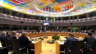 Roundtable of the EU Council summit in Brussels