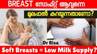 അമ്മമാരുടെ BREAST SOFT ആവുന്നെ മുലപ്പാൽ ഇല്ലാത്തതാണോ? | Low Breast Milk Supply