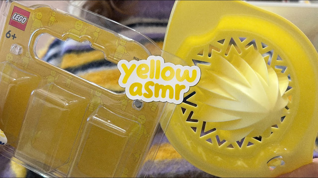Asmr 100 Yellow Triggers In 100 Seconds Fast тшая пёяты Youtube