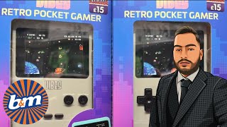 B&M - Retro Pocket Gamer Handheld For £15 Is It Worth it?