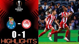 Πόρτο – Ολυμπιακός 0-1 | Highlights | UEFA Europa League 2024/25