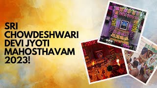 Sri chowdeshwari devi Jyoti mahosthavam Kosigi 2023! Kurnool district!