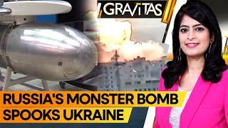 Gravitas: Russia's secret new bomb FAB-1500 helped capture Avdiivka | Ukraine's biggest nightmare