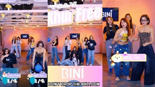 BINI Don't Drop the BALLOON Challenge | Team Khur Free vs Team Shih Tzu #biniph #bini #fyp