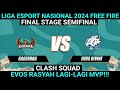 HIGHLIGHT SEMIFINAL EVOS DIVINE VS KAGENDRA LIGA ESPORT NASIONAL 2024 BY : TOP COFFE - FINAL STAGE