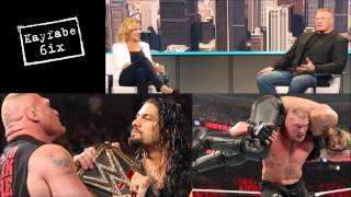 Brock Lesnar re-signs with the WWE! Discussion/predictions for Wrestlemania 31's Tile Match!