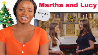 Christmas Song - "Mary Did You Know" - SisterDuet Lucy & Martha Thomas | REACTION .