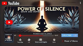 Strength Found in Silence/Why Silence Speaks Louder Than Words/How Silence Can Transform Your Life