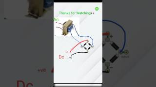 How to convert dc to ac by transformer#dahiya's experimentsandtechnicals#shorts