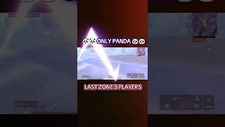 Last Zone 3 players only panda 🐼🤣🤣🤣🤣 zone end #warzone #pubgm  #DFGamePKYT