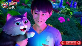 🐾🎶 Ding Dong Bell: The Baby Cat Song 🎶🐾 | Nursery Rhymes \u0026 Kids Songs | @PlaySchoolTv_TAMIL