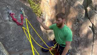 Fixed point belay: intoduction