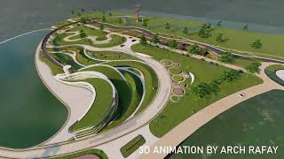 Journey Through a Dreamlike Landscape: 3D Animation