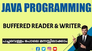 Buffered Reader|Buffered Writer|Java Programming|Malayalam Tutorial