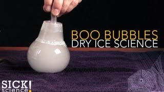 Boo Bubbles - Dry Ice Science - Sick Science! #108