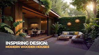 Inspiring Design: Modern Wooden Houses