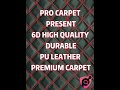 ESTIMA 2006-2013( 8 SEATER) 6D HIGH QUALITY DURABLE PU LEATHER PREMIUM CARPET